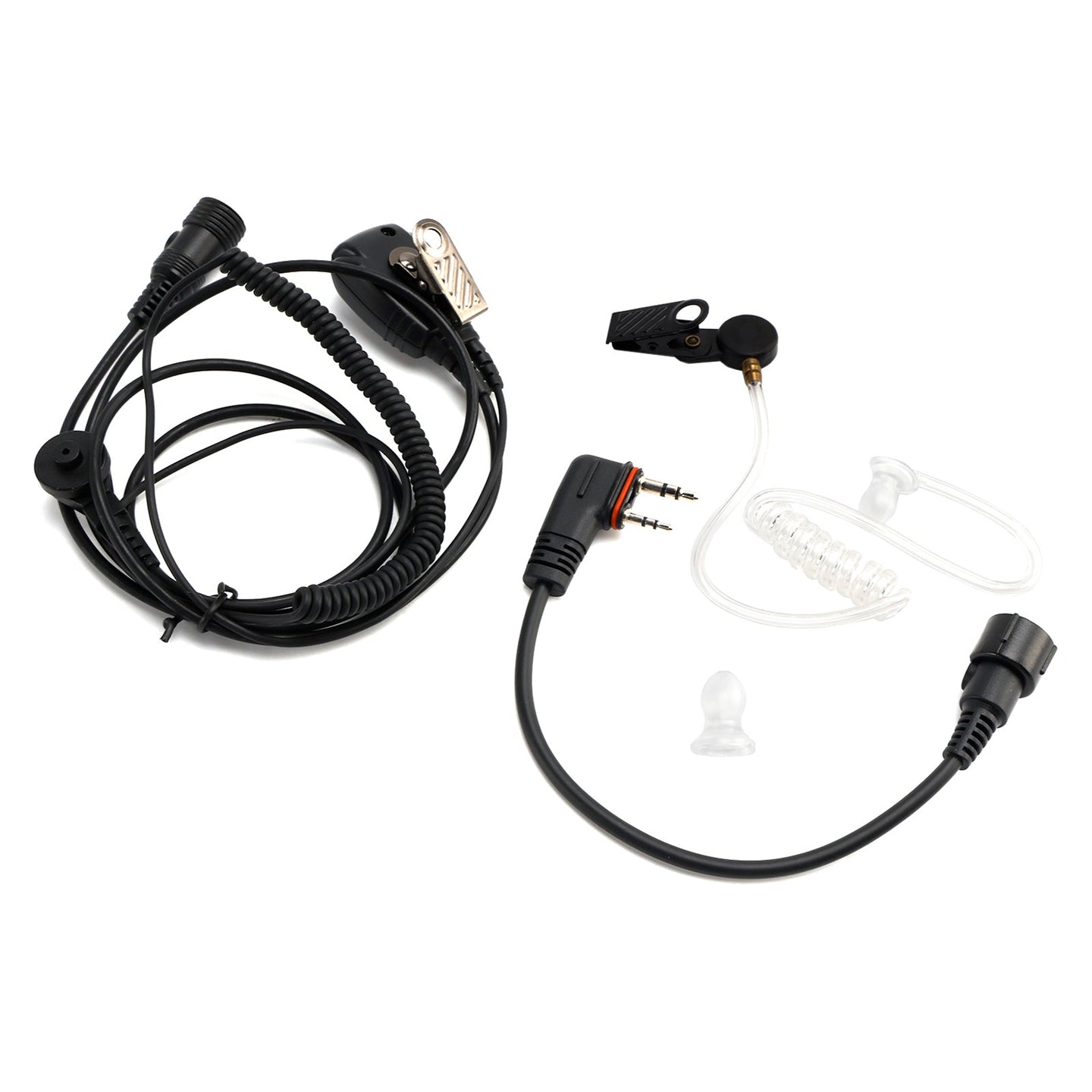 102B Transparent Air Tube Earphone A24 Conversion Line For ICOM A25CE A25N A24
