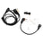 102B Transparent Air Tube Earphone A24 Conversion Line For ICOM A25CE A25N A24