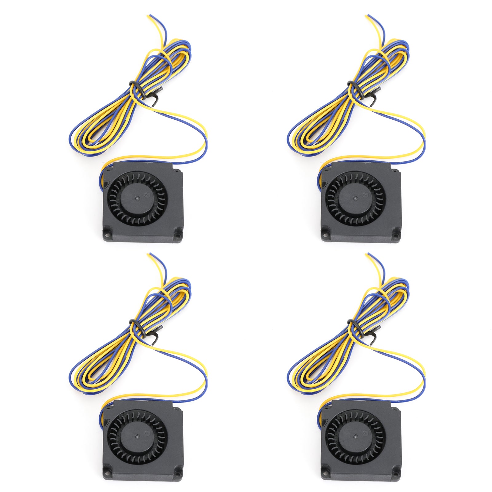 4x 3D Printer Hotend Radial Turbo Blower Fan DC 12V Accessory For Creality CR-10