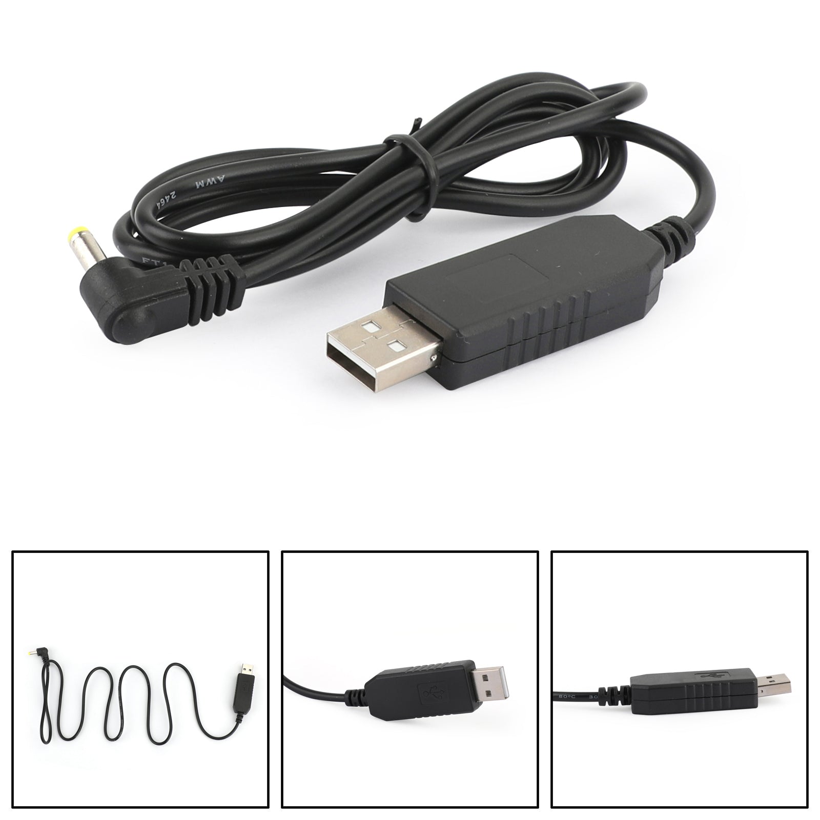 1PC USB Charger Cable Battery Charger Fit for BaoFeng UV5RE UV-5R