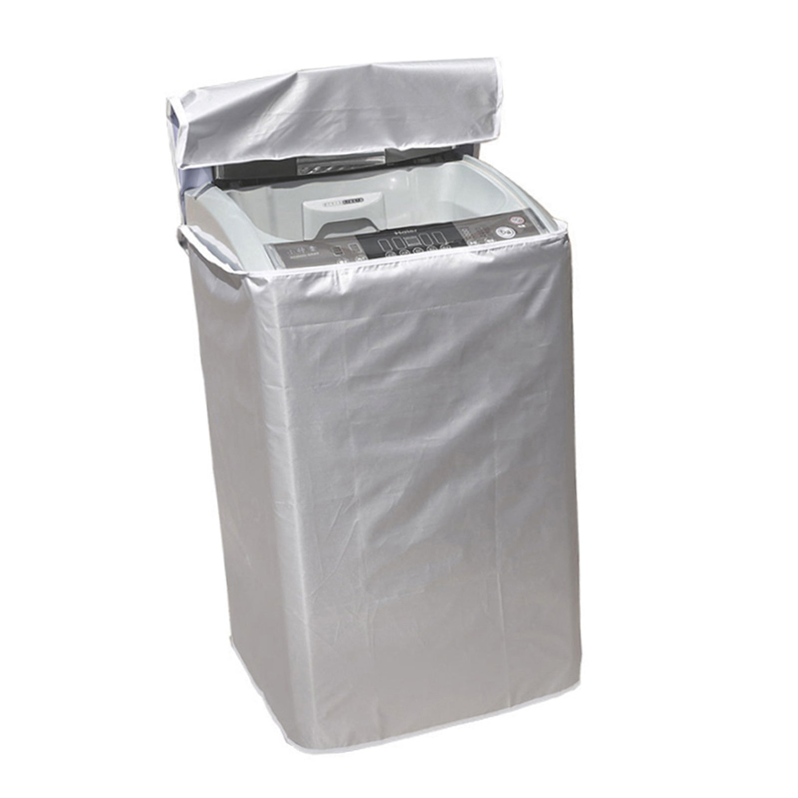 Dustproof Washing Machine Waterproof Protective Cover Front Load Wash Dryer S-XL, L