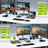 Type-C to HDMI+DP Laptop Splitter Two-Screen Display One Input and Two Output