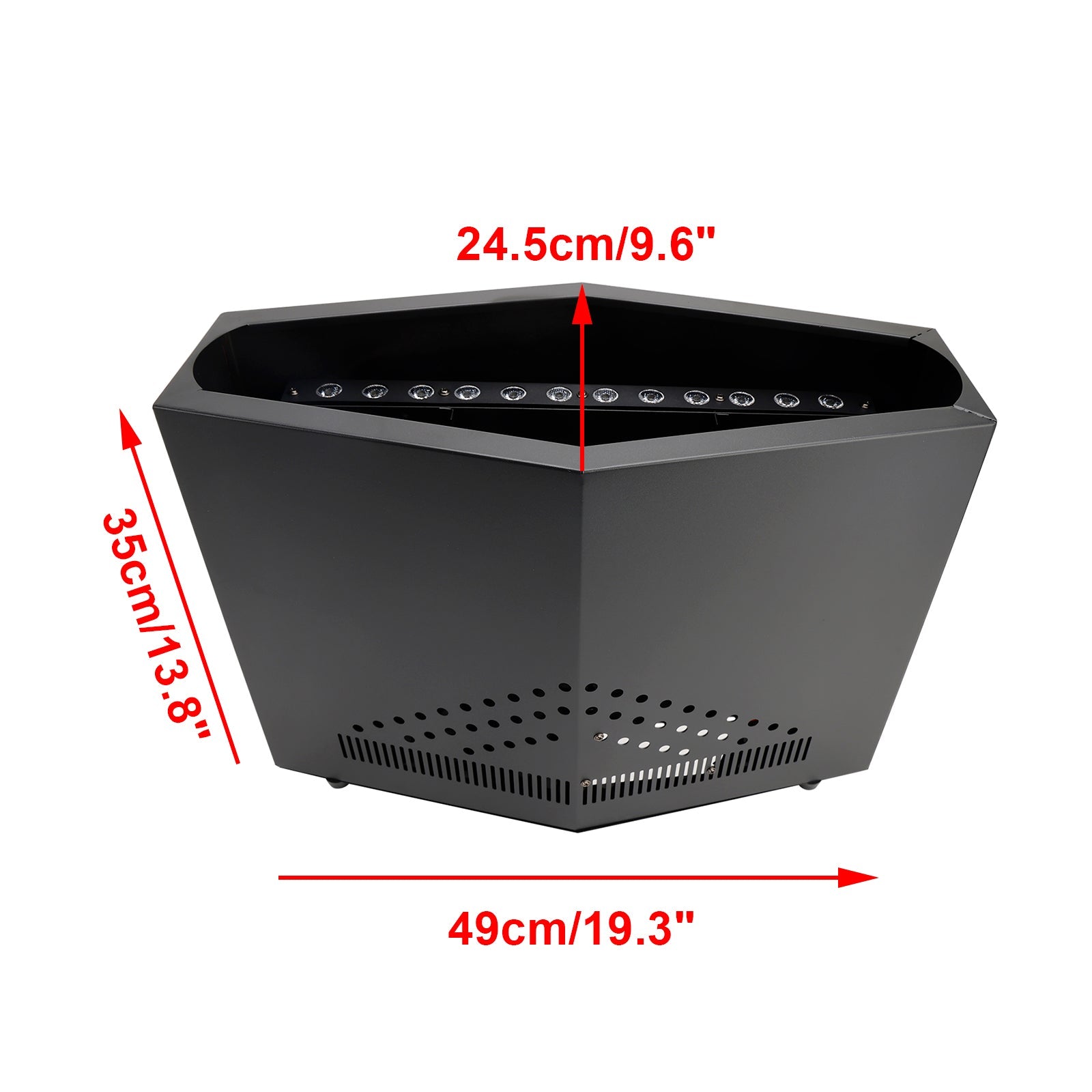 150W 3D Fake Fire LED Stage Light – DMX RGB Flame Effect Lamp for DJ Party & Event Decor