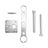 Service tool kit for FOX GRIP Fork-fits 36 & 40 - For Rebuild/seals GRIP2 38
