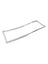 W10830048 Left Side Door Gasket for Kenmore French Door Refrigerators, Replaces AP6027227 (Gray)
