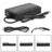 Universal 120W Laptop Charger Power Supply – AC/DC Adapter with 34 Tips for Notebook, Car & Home Use (US Plug)
