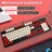 104Key Wired Mechanical Linear Switch Gaming Keyboard Hot-Swappable Customizable