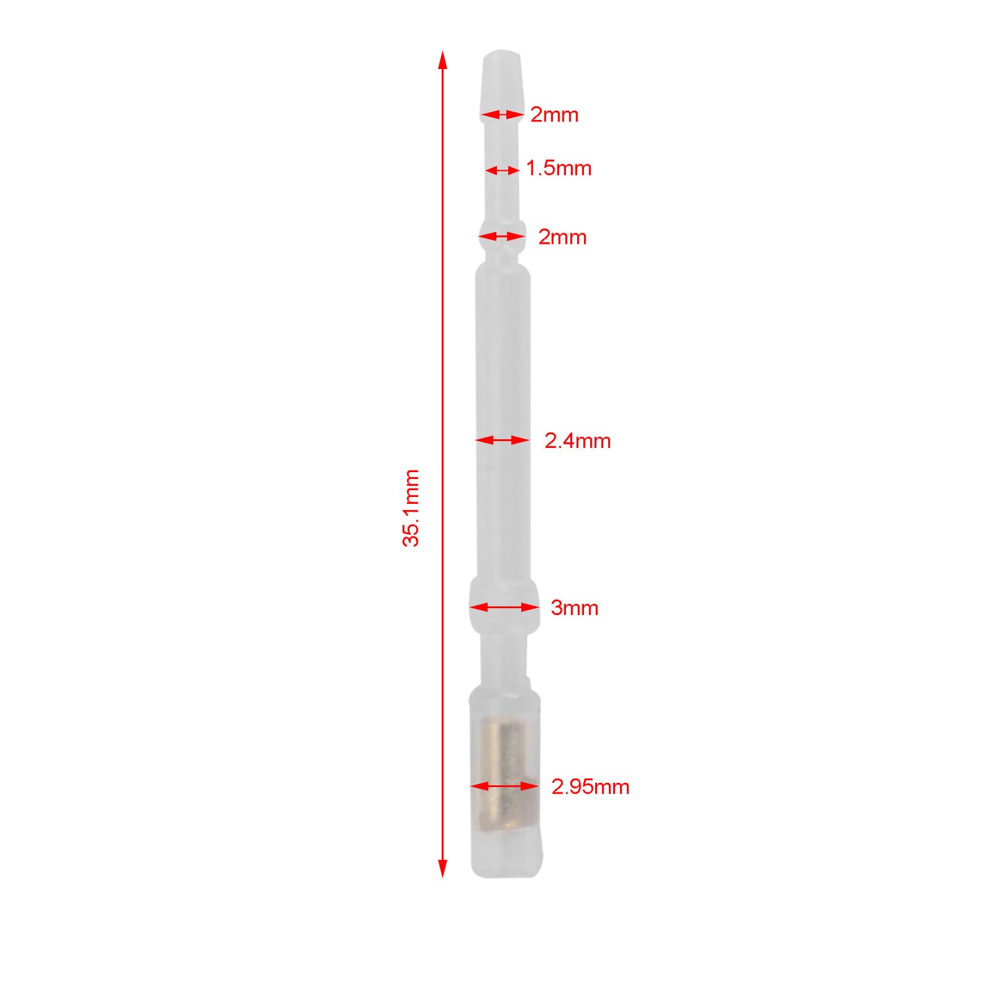5x BL Touch Pin Probe Needle Replacement for 3D Touch Sensor Auto Bed Leveling