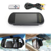 7" LCD Car Rear View Monitor Sensors Lens Screen for Bus Car Reversing Camera