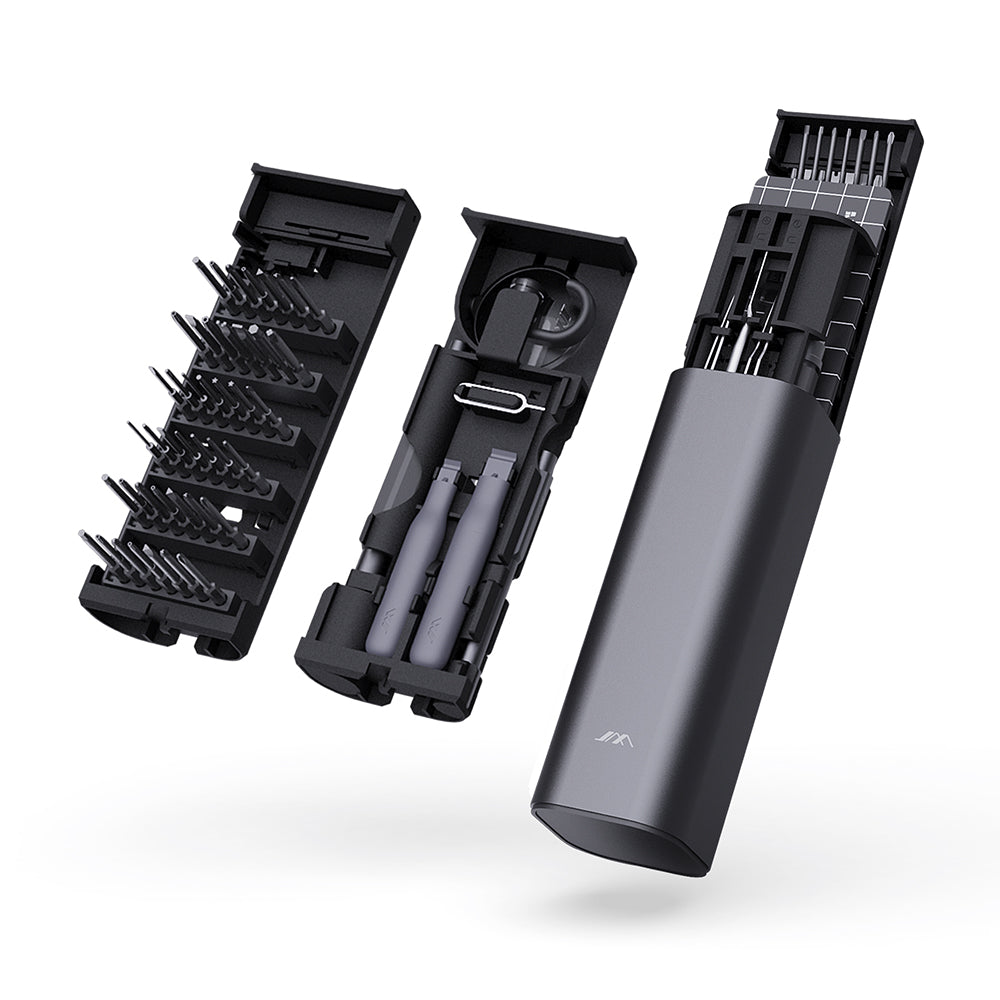 Precision Screwdriver Set 60-in-1, S2 Steel Bits for Phone, Laptop, Watch & DIY Repair