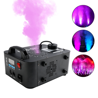 900W RGB LED Light Smoke Fog Machine Stage Fogger DJ Spray Smoke Effect