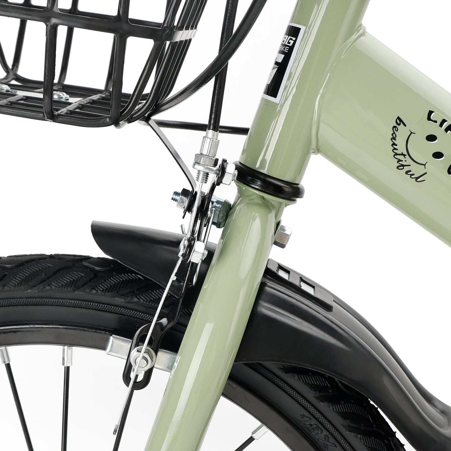 BMX Child Bike with auxiliary wheels