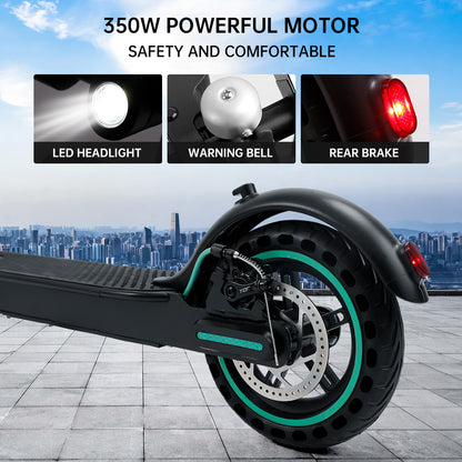 8.5" Folding Electric Scooter With app 350W 35KM Range 30km/h City Commute (Copy)