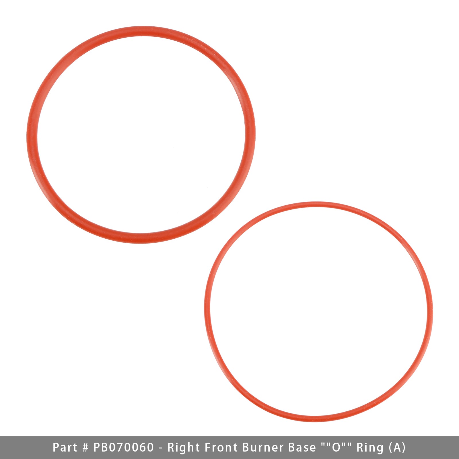 PB070060  (A)、 PB070063 (D) O-Ring Set For Burner Base 2PCS