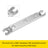Aluminum Lower Cap Removal Wrench. Tool used For Rebuild DVO Saphire/Onyx fork