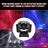 180W RGBW LED Moving Head Stage Light – 18 Beam Rotating DMX DJ Disco Party Effect