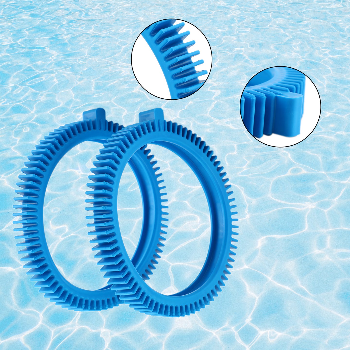 Front Tire Super Hump 896584000-143 Rear Tire 896584000-082 For Poolvergnuegen, Front