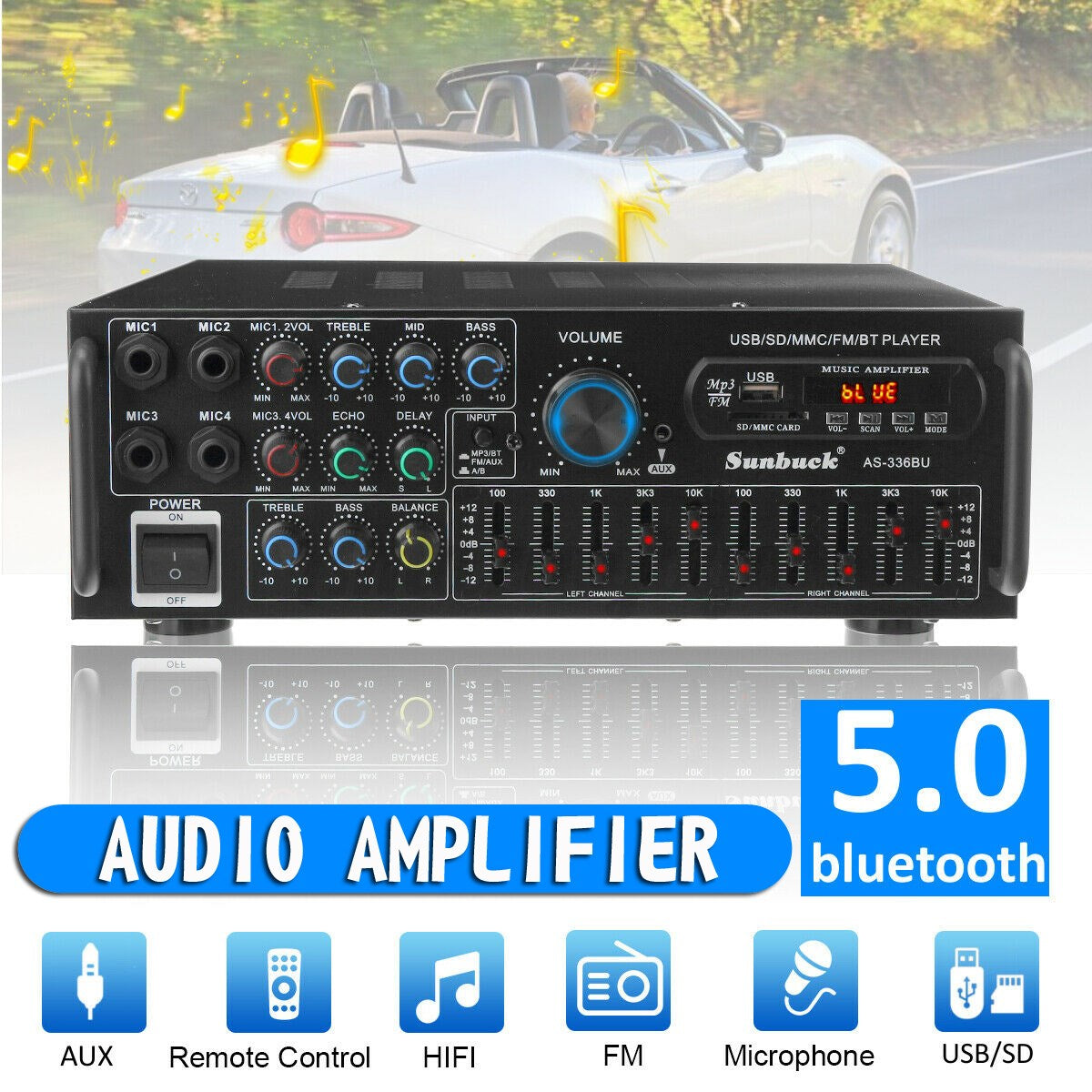 Bluetooth HiFi Amplifier
