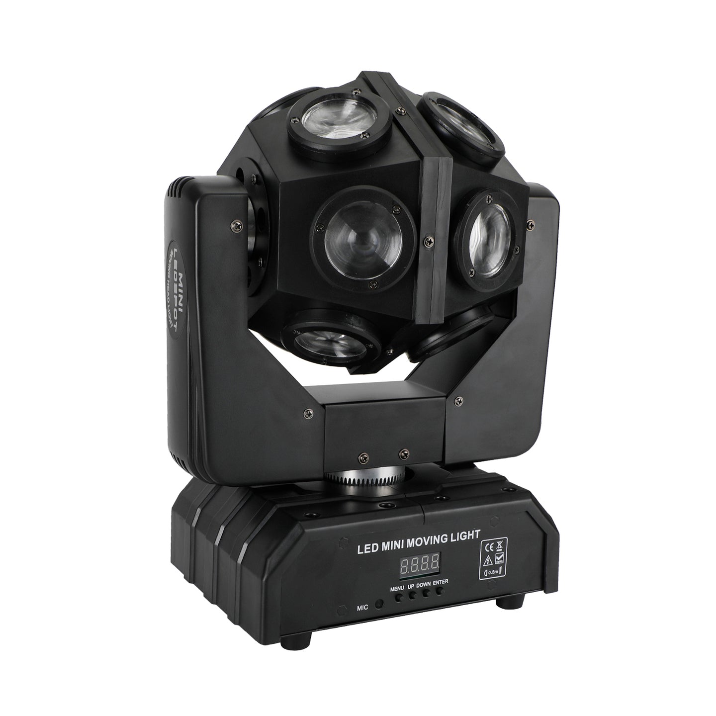 200W Moving Head 12 LED Rotating Beam Stage Light RGBW DJ Disco Party DMX US
