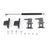 7120402 7120401 Open Box Door Glass kit For Bobcat S450 S510 S550 S630 S530 T650