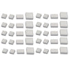 Aluminum Heatsink Radiator Cooler Kit with Sticker 40PCS Raspberry Pi 4B Model B