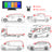 10.26inch HD Car Display CarPlay Car Navigation all-in-one Machine 12 LED Camera