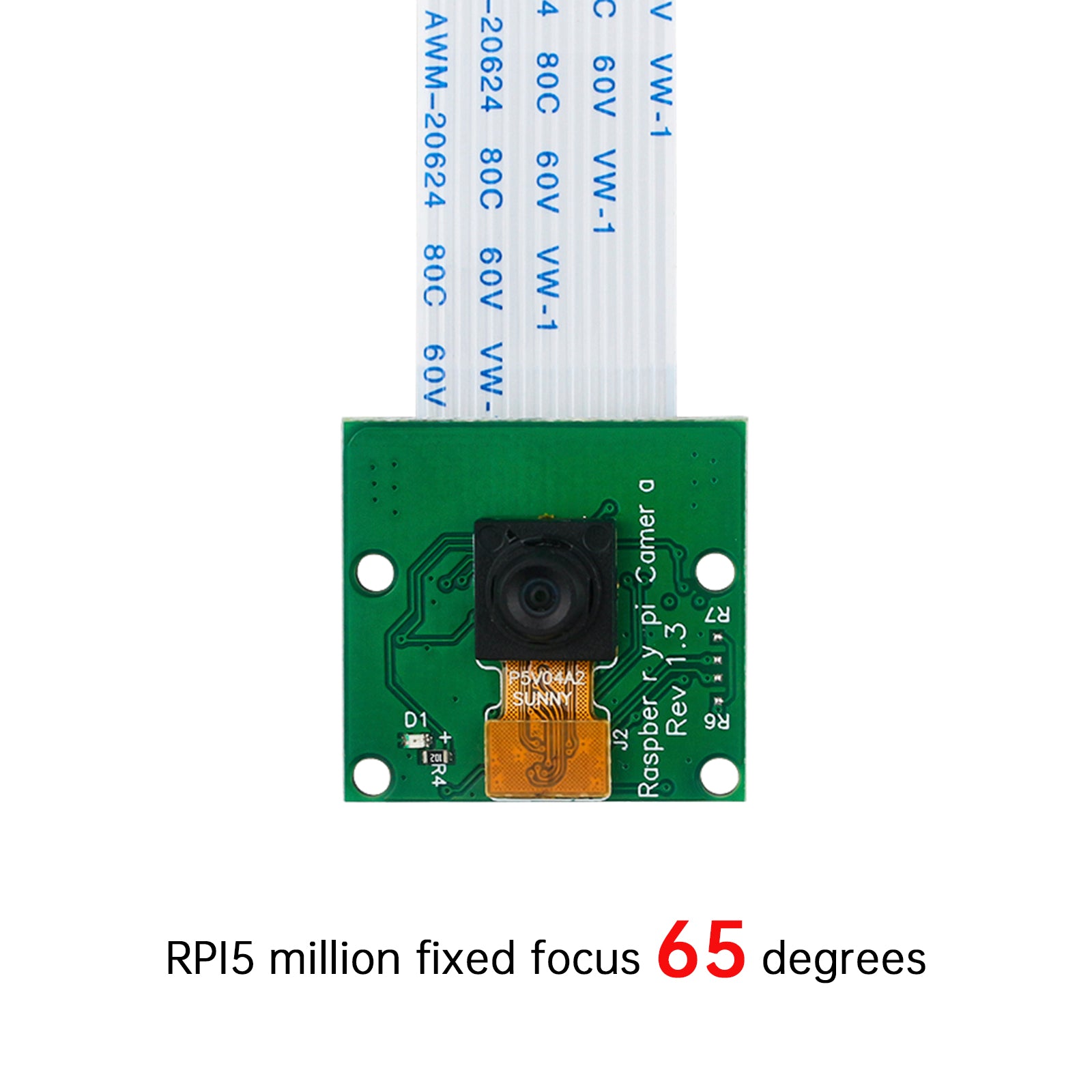 Raspberry Pi 4B 5 Million Camera OV5647 HD Camera Module Fixed Focus/Auto Focus