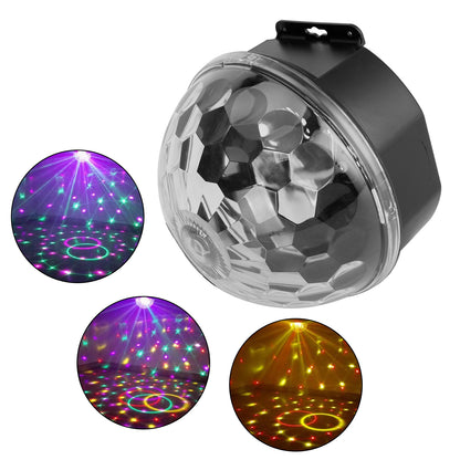 Disco DJ Stage Lighting RGB Crystal Magic Ball Effect Light DMX LED Light