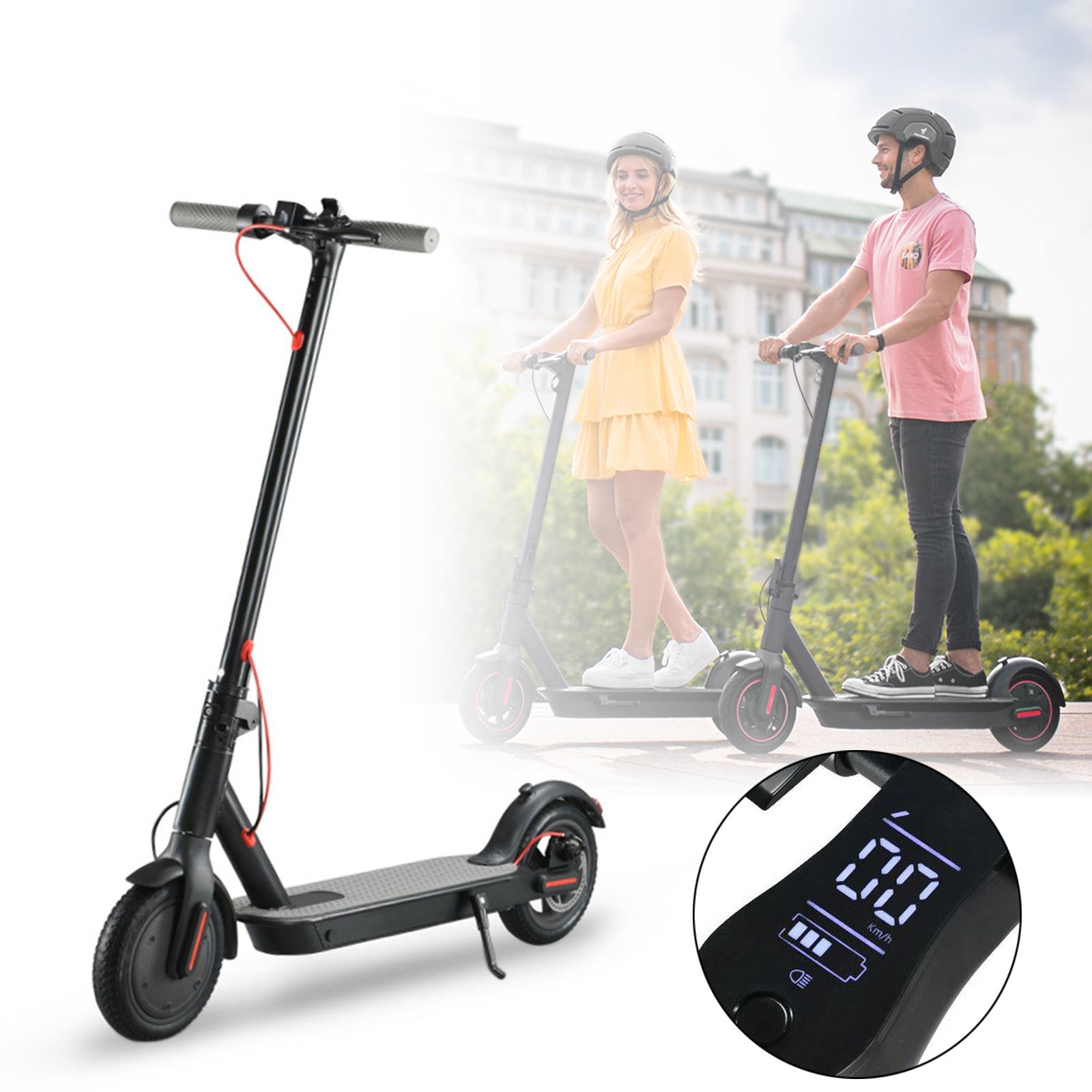 8.5 inch Folding E-Scooter App 350W 35KM Range 30km/h Commute (Copy)