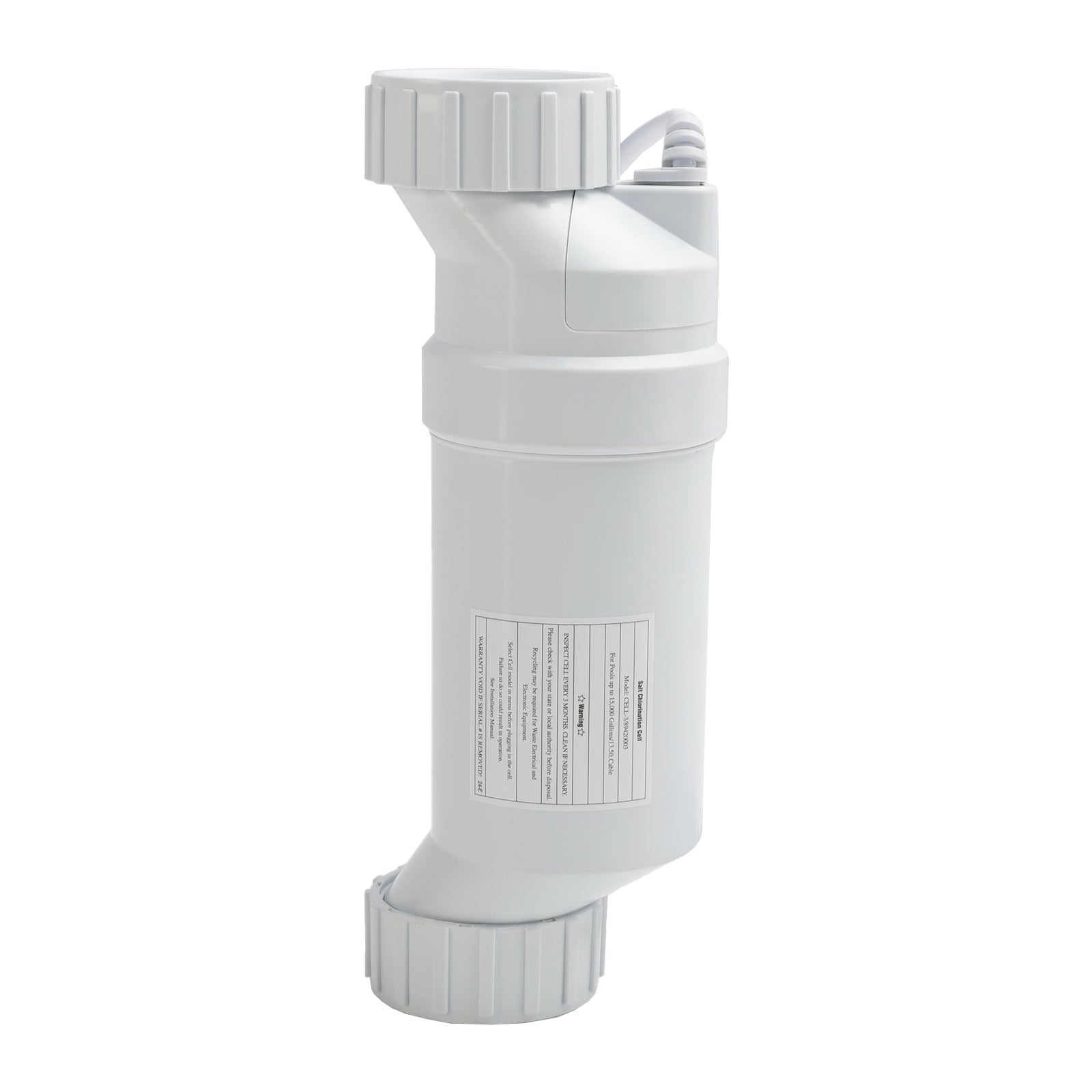 W3T-Cell-3 Replacement Salt Chlorination Cell, 15,000 Gallon TurboCell for Hayward AquaRite & SwimPure Systems
