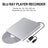 Slot-In USB 3.0 External Blu-Ray Burner, Slim BD/DVD/CD Writer & 3D Player for Mac & PC (Silver)