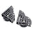 Rolling Library Sliding Ladder Hardware Kit with Brake 3.3FT Round Tube