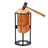 4-Way Kindling Cracker & Firewood Splitter, Heavy-Duty Cast Iron Cross Blade Log Splitter for Wood Stove & Fire Pit