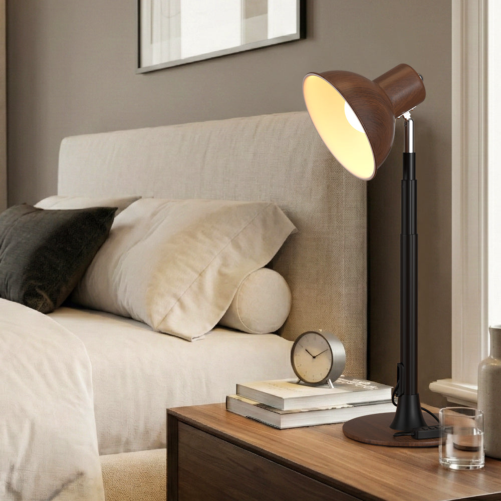 Modern LED Floor Lamp Adjustable Height/Light Table Lamp for Reading Bedroom