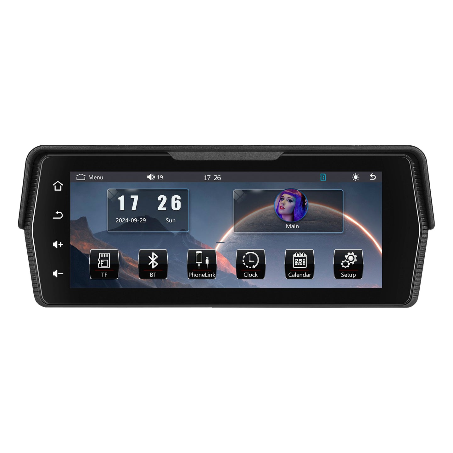 6.86-inch PND Supports Dual Recording Wireless CarPlay Android for Motorcycles
