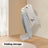 3In1 Kid Folding Slide With Climber,Basketball Hoop,Freestanding Slide Toy White
