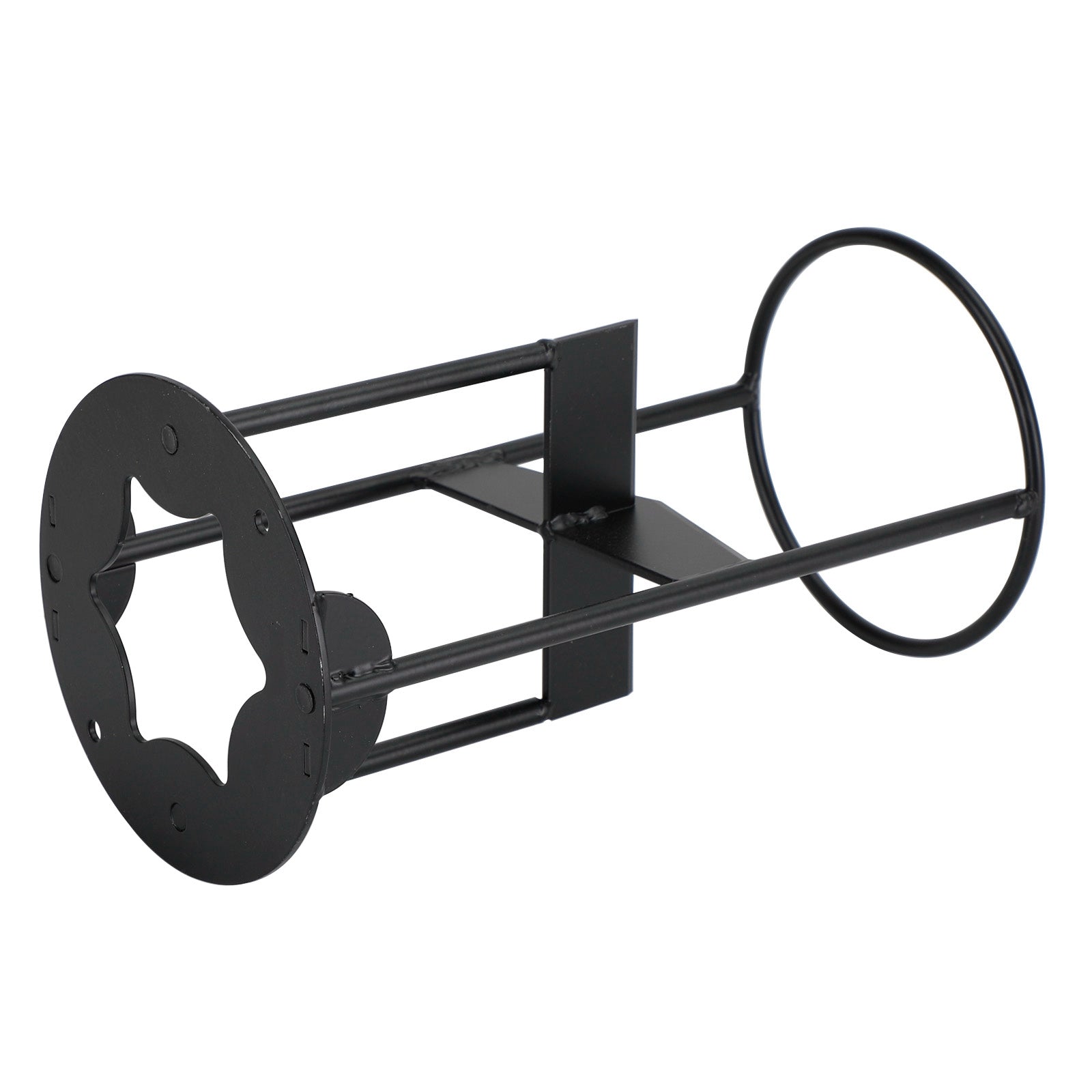 4-Way Kindling Cracker & Firewood Splitter, Heavy-Duty Cast Iron Cross Blade Log Splitter for Wood Stove & Fire Pit