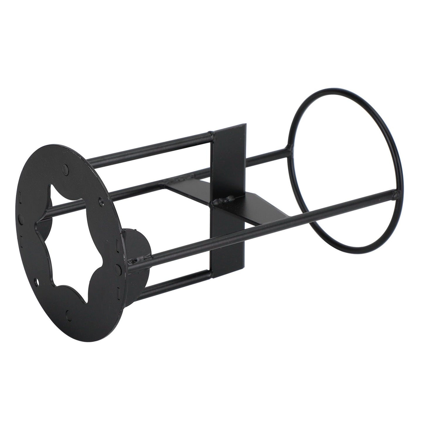4-Way Kindling Cracker & Firewood Splitter, Heavy-Duty Cast Iron Cross Blade Log Splitter for Wood Stove & Fire Pit