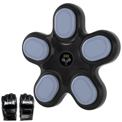 Music Boxing Machine with Boxing Gloves – Wall-Mounted Smart Boxing Trainer Electronic Punching Target for Home Indoor & Gym Workouts (Copy)