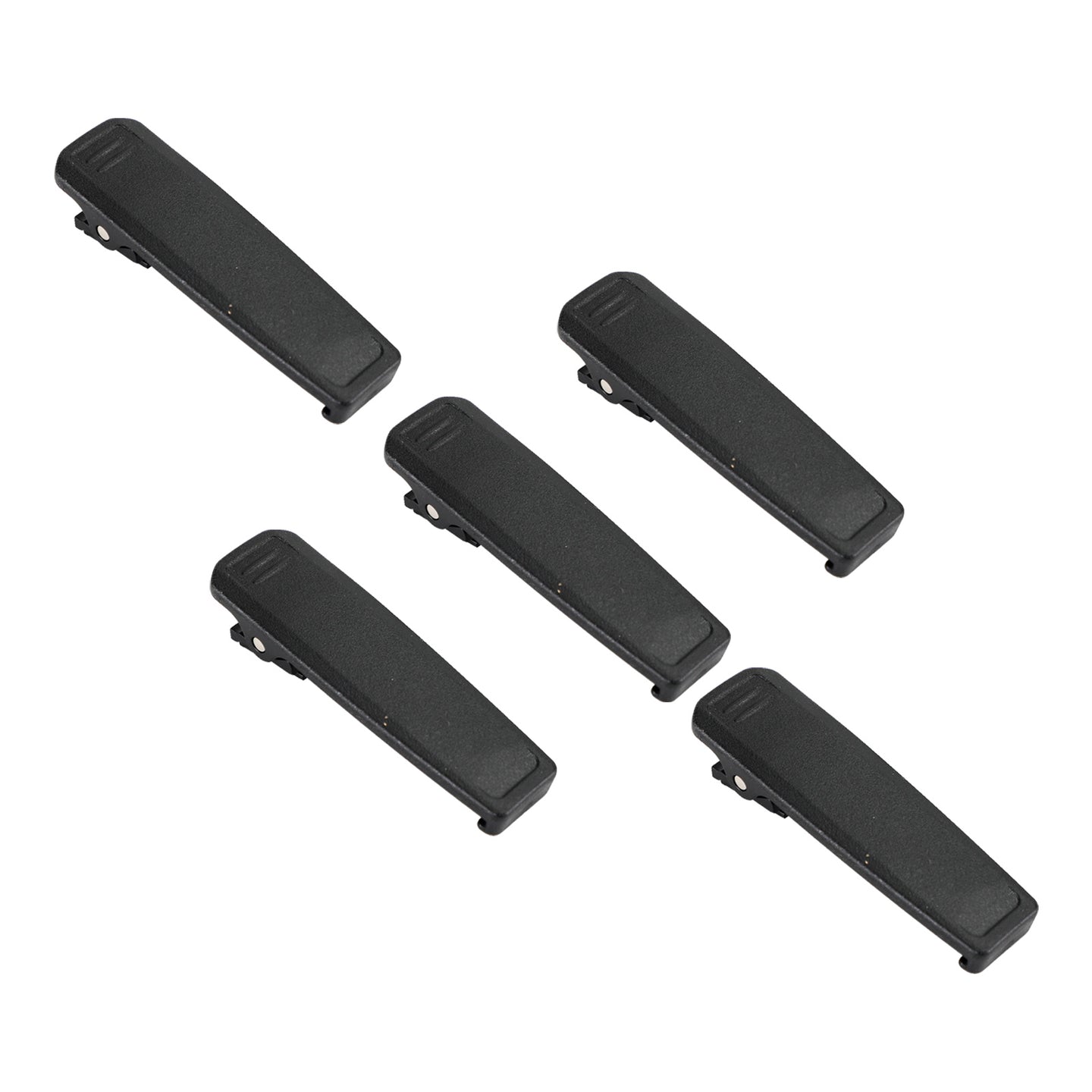 5X Back Pocket Clip Belt Clip Fit For IC-F2000 IC-F29SR IC-M25 Walkie Talkie