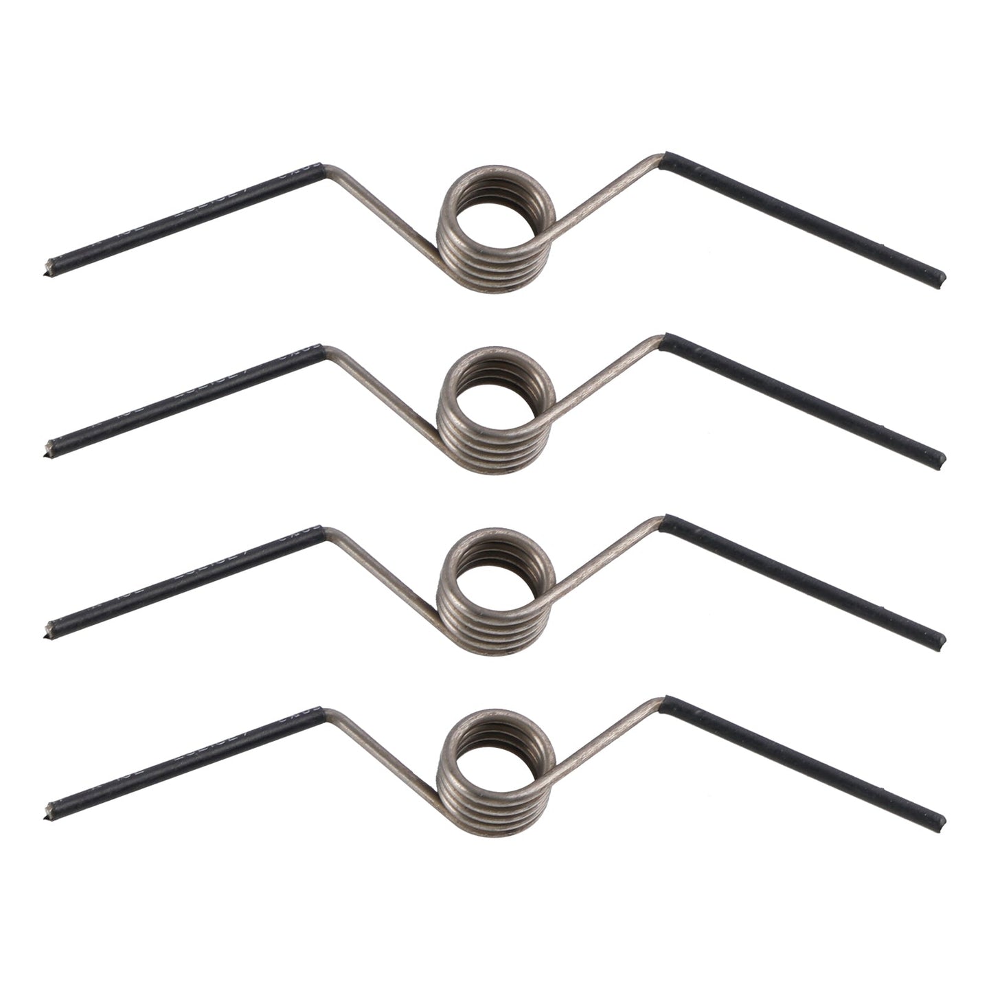 4-Pack Self-Closing Door Hinge Springs, Fits 1/2" & 5/8" Radius Corner Hinges, Auto Door Closer Spring