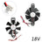2PCS DC 18V Cooling Fan 9025S 90×25mm For Induction Cooker Brushless Plastic