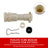 ThermoBlock Inlet Connector & Seal & Spacer & Fork D8mm Kit Of Water Heating Element Fit For Philips Coffee Machine 422224777123