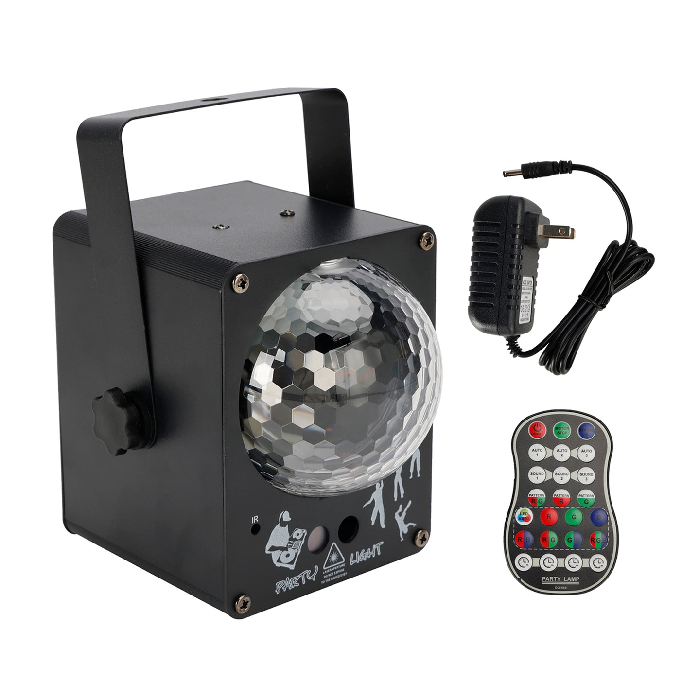 LED Laser Light RGB Lights 60 Patterns Magic Ball Stage Lighting DJ Disco Party
