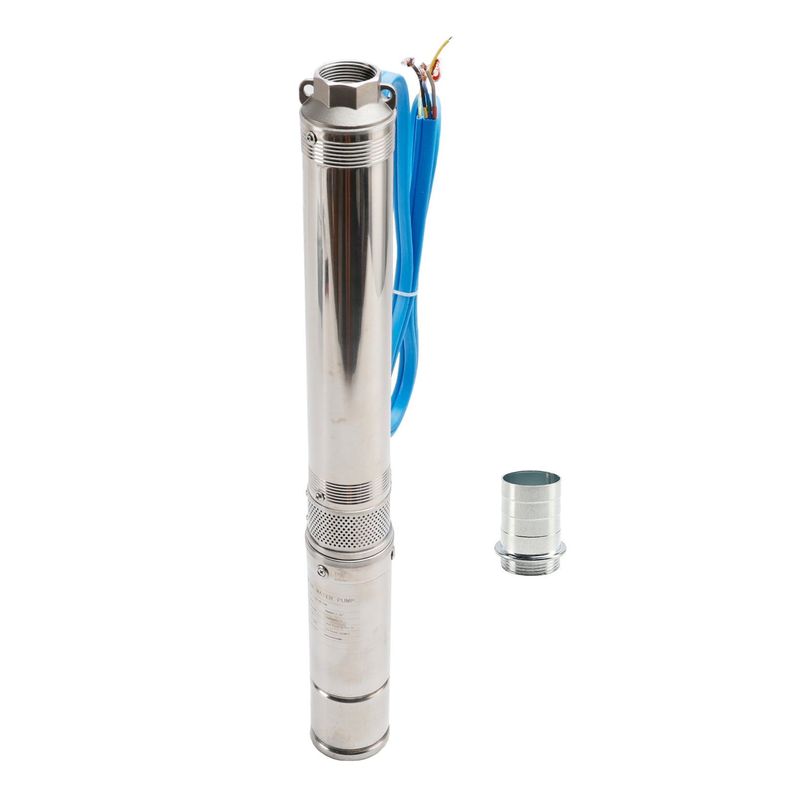 Solar Submersible Water Pump 3inch 600W 48V DC with MPPT Controller â€?Deep Well Irrigation System