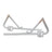 55-2 Attic Ladder Spreader Hinge Arms for 2010-Up