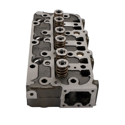 Complete Cylinder Head for Kubota D1305 Engine, Fits RTV1100, ZD331, B2620, with Gasket Kit & Valves