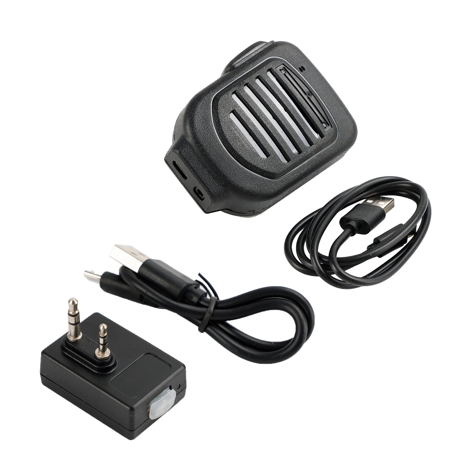 Bluetooth Microphone 2Pin Adapter for Kenwood Baofeng TYT Wireless Loudspeaker