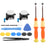 Repair Set with 3D Analog Sensor Stick + Tool 19in1 Fit for Switch Lite Joystick