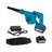128VF 2-in-1 Cordless Leaf Blower & Vacuum Kit with 2 Batteries & Charger, Brushless Motor for Yard Cleanup